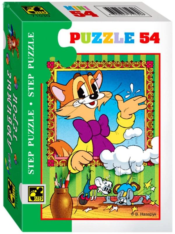 Пазлы «Мультики», 54 элемента МИКС
