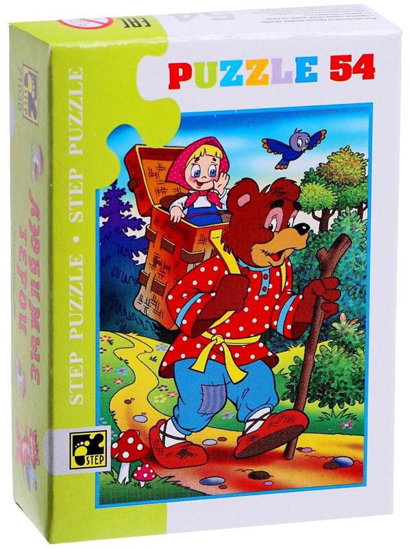 Пазлы «Мультики», 54 элемента МИКС