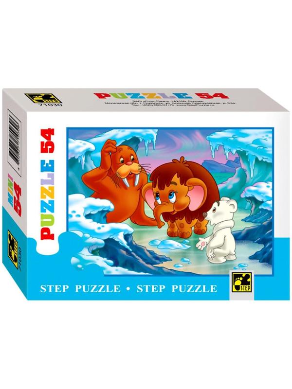 Пазлы «Мультики», 54 элемента МИКС