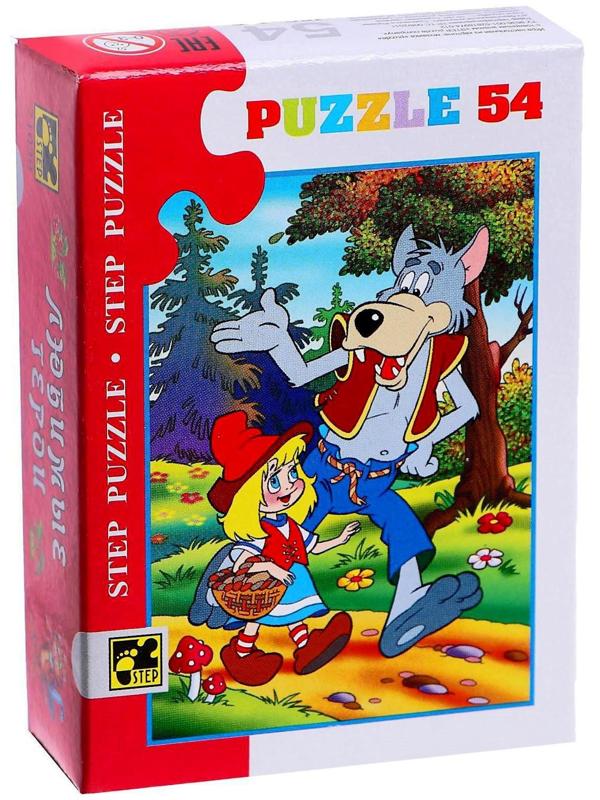 Пазлы «Мультики», 54 элемента МИКС