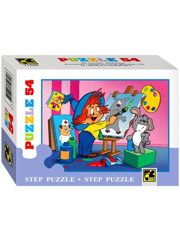 Пазлы «Мультики», 54 элемента МИКС