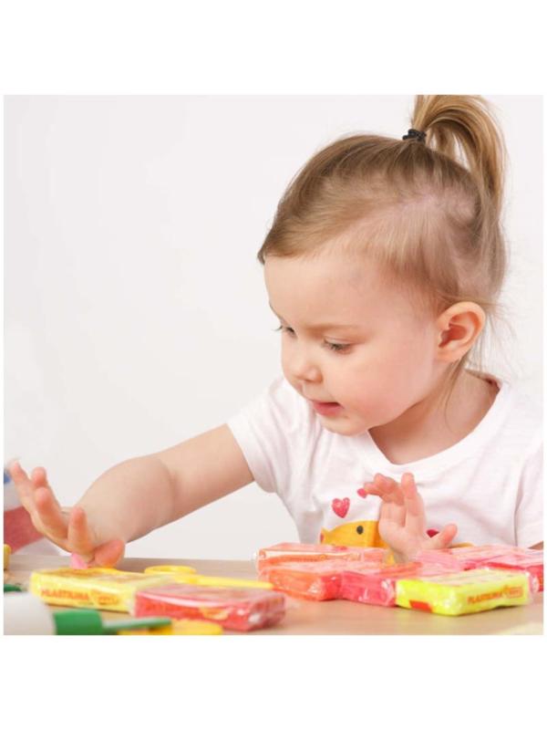 Пластилин 50 г JOVI «Классика», 15 цветов, ДЛЯ МАЛЫШЕЙ, МИКС (цена за 1 брусок)