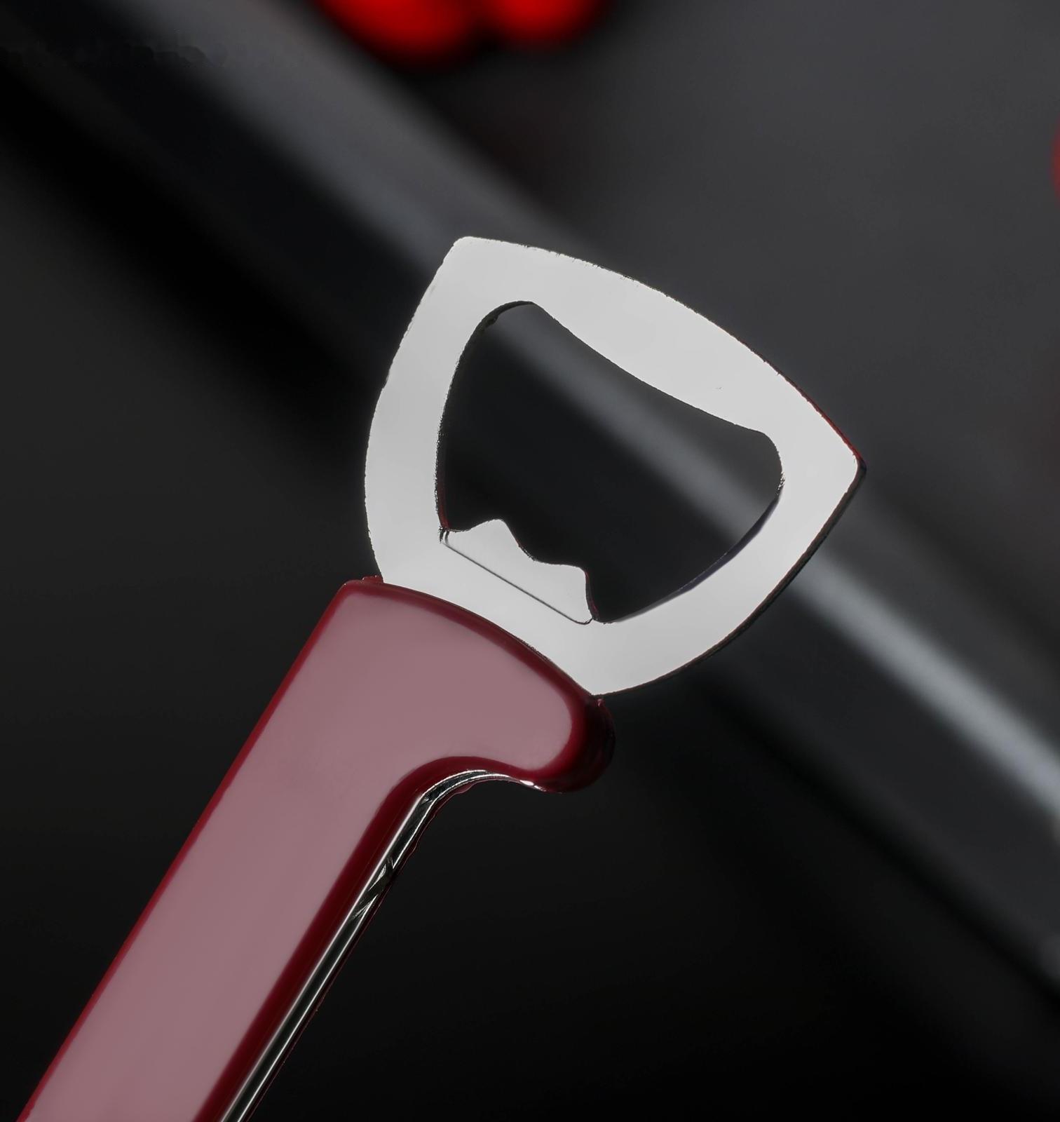 Открывалка универсальная Доляна «Цветная», 13 см, цвет МИКС