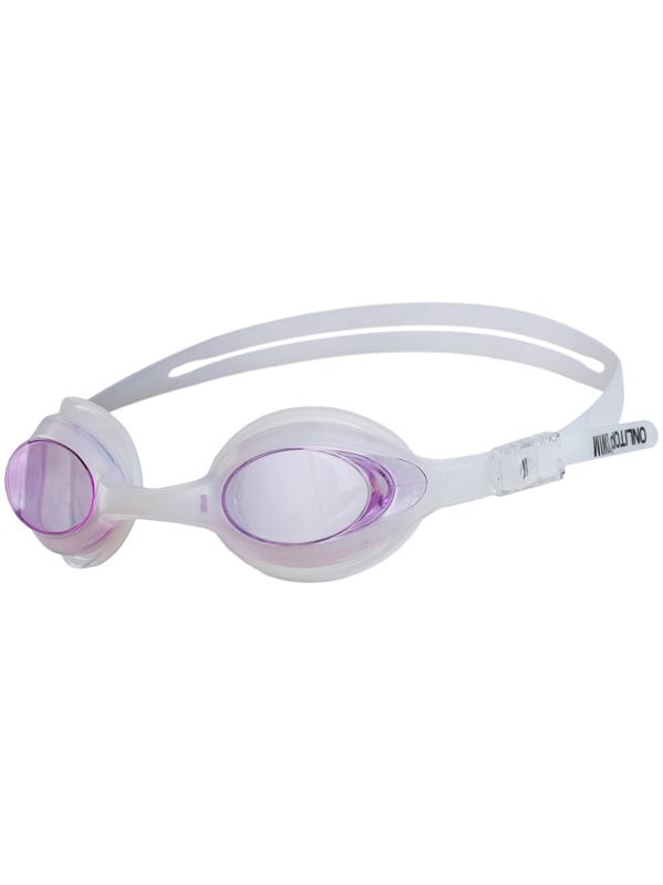 Очки для плавания взрослые + беруши, цвета микс