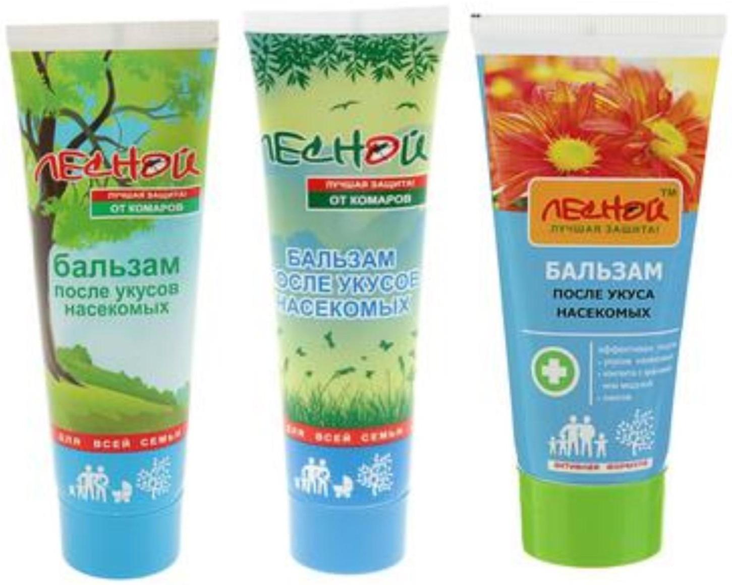 Бальзам после укусов насекомых ЛЕСНОЙ евротуба, 100 мл