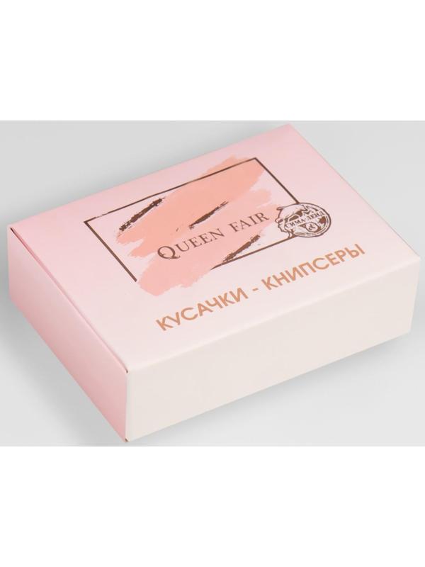 Кусачки-книпсер маникюрные, с пилкой, 5,5 см, фасовка 12 шт в коробке, цвет серебристый