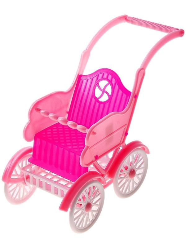 Коляска для кукол «Летняя», цвета МИКС