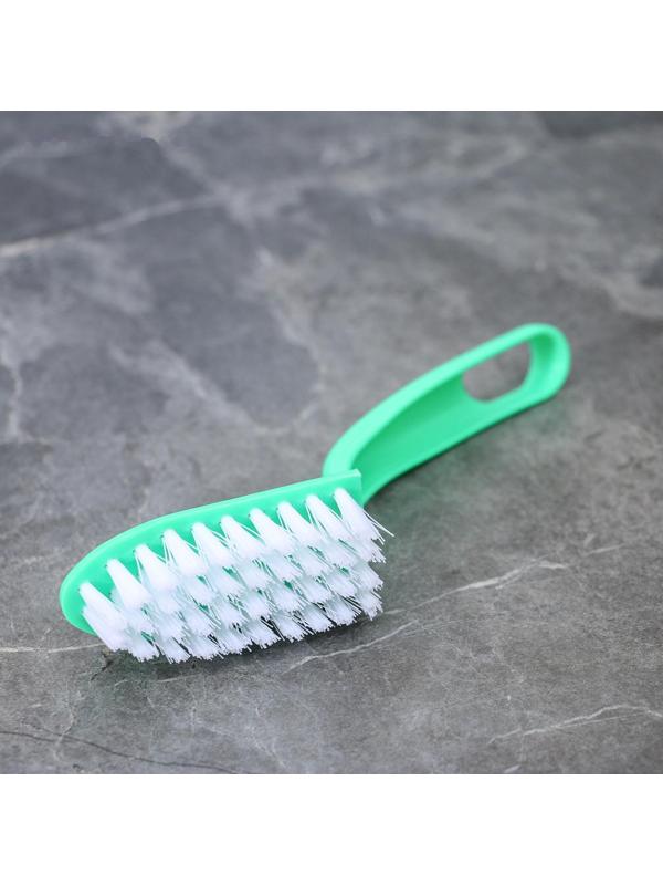 Набор щёток с изогнутой удлинённой ручкой Доляна, 15 см, 3 шт