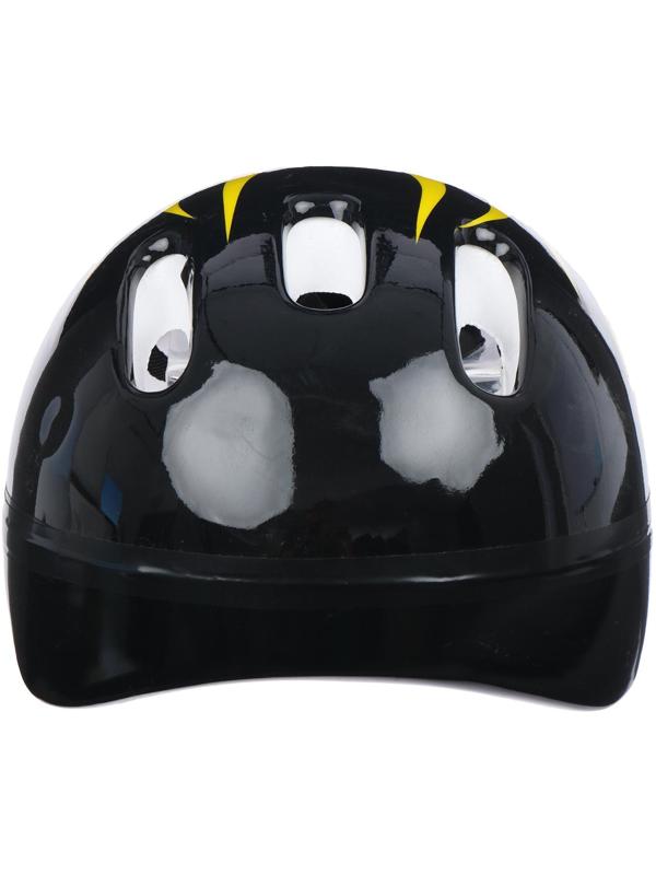 Шлем защитный детский OT-H6, обхват 52-54 см, цвет чёрный