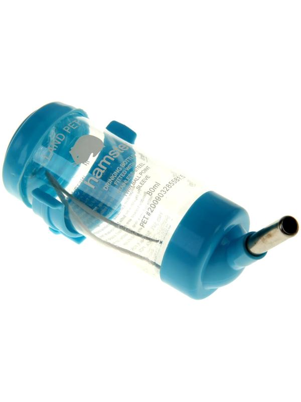 Поилка для грызунов 80 мл, 9 Х 4,5 см, микс цветов