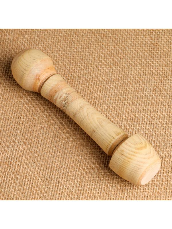 Набор: ступка с пестиком, ясень , 13 см, МИКС