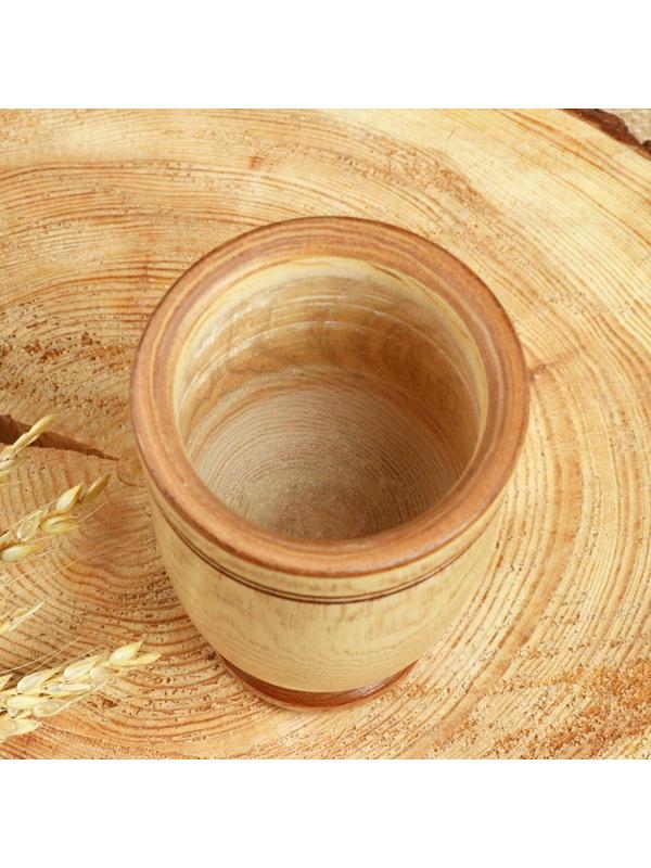 Набор: ступка с пестиком, ясень , 13 см, МИКС