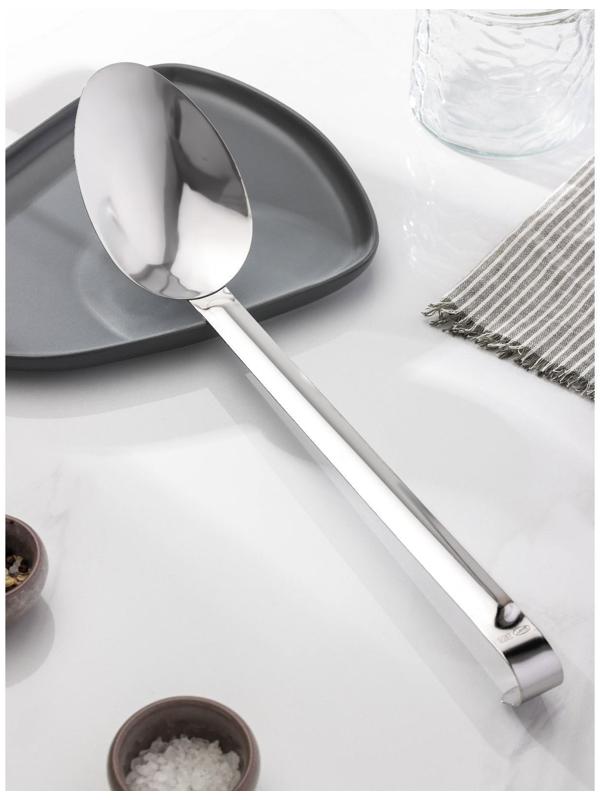 Ложка для вторых блюд, 100 мл, h=32 см