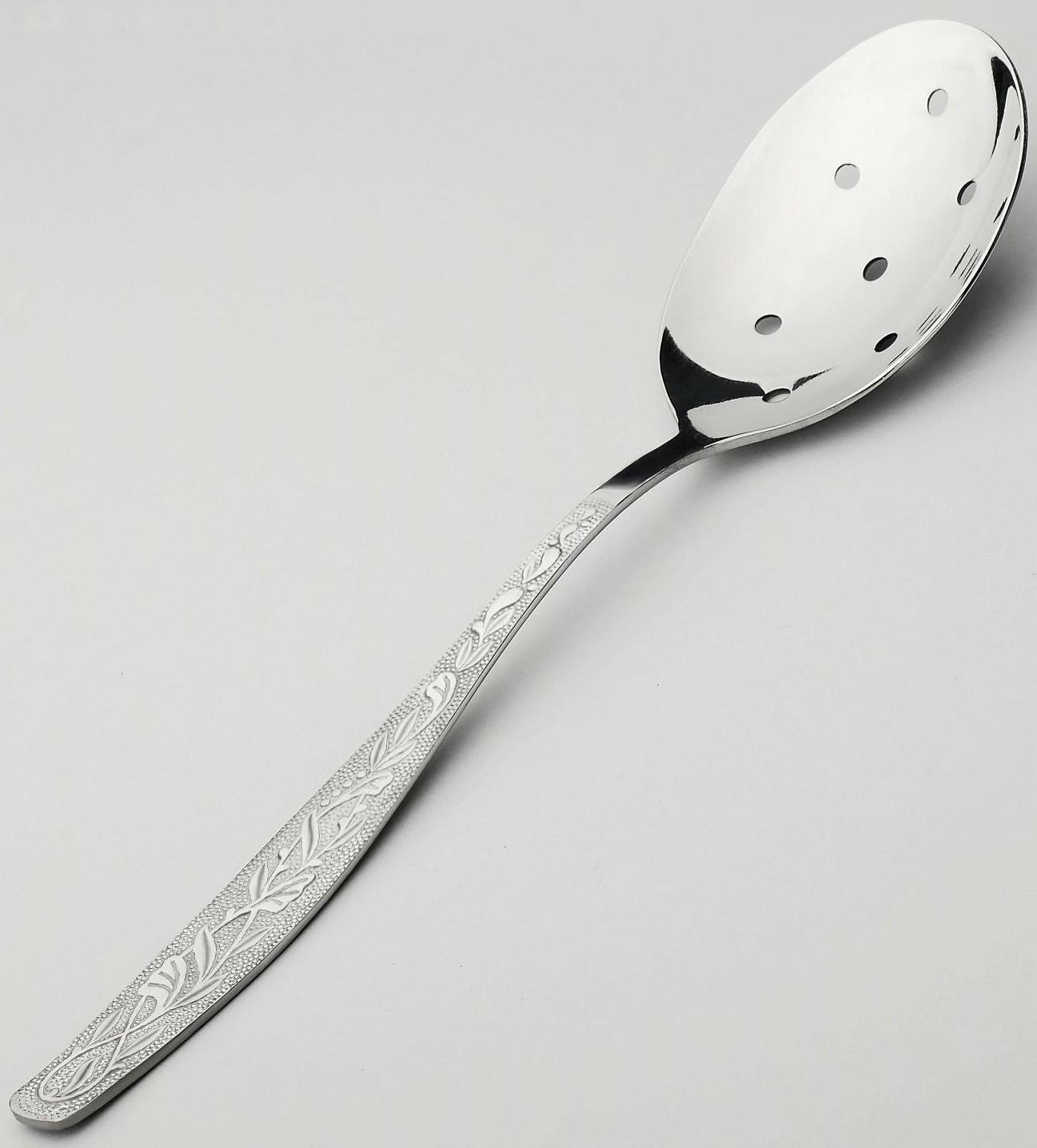 Ложка для снятия пены «Стряпуха», 21,5 см, толщина 2 мм