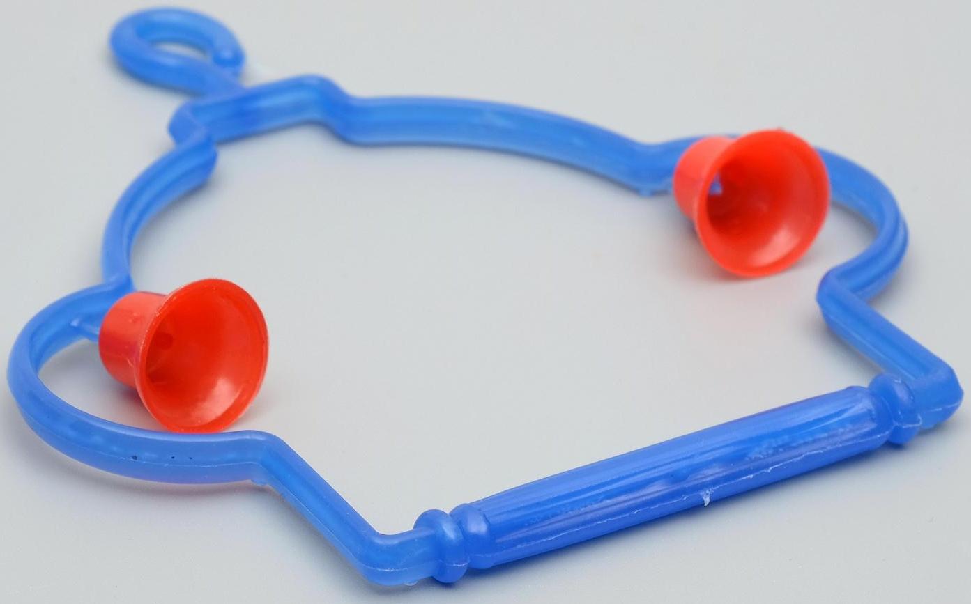 Качели с колокольчиками для птиц, 13 Х 12 см, микс цветов