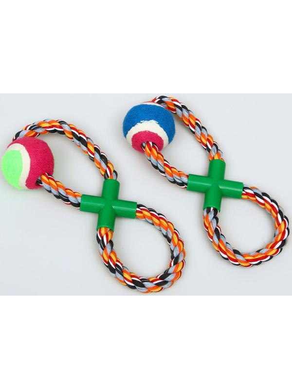 Игрушка тренировочная канатная 