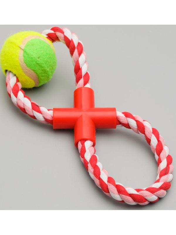 Игрушка тренировочная канатная 