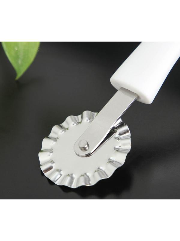 Нож для пиццы и теста Доляна Style, 18 см, ручка sоft-tоuch, цвет МИКС