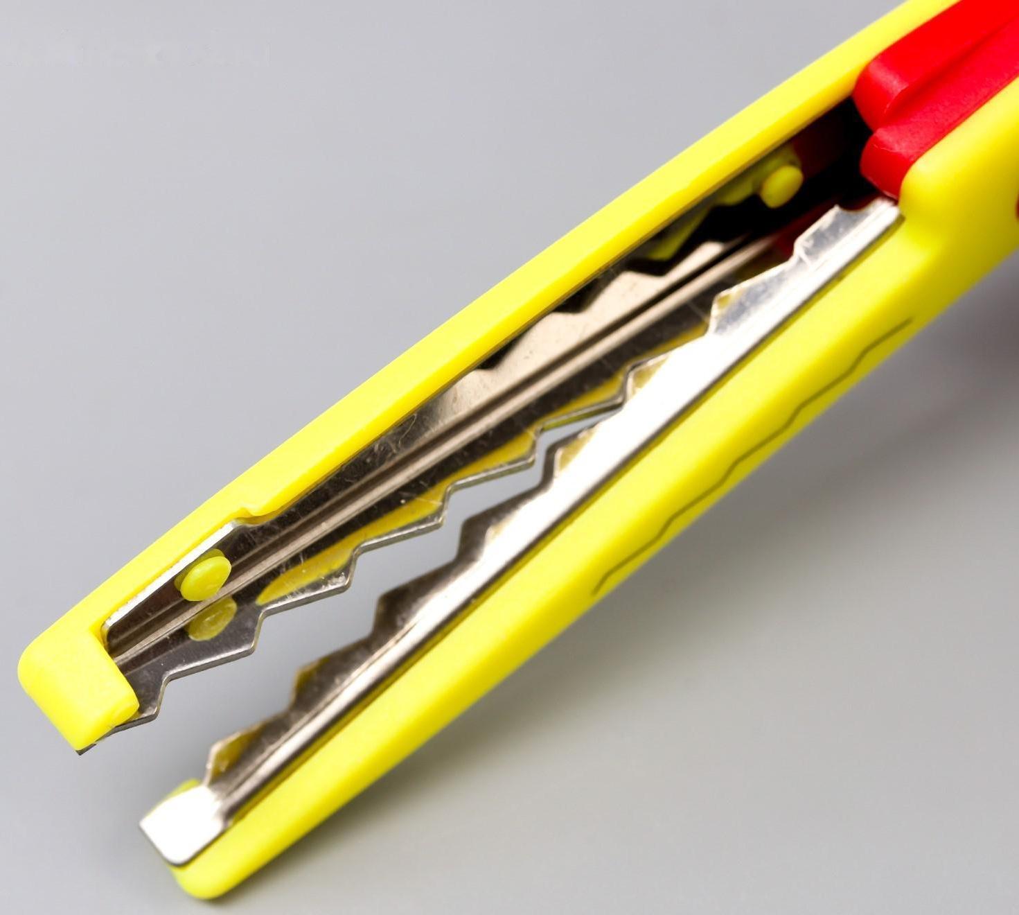 Ножницы рельефные 15,5 см МИКС