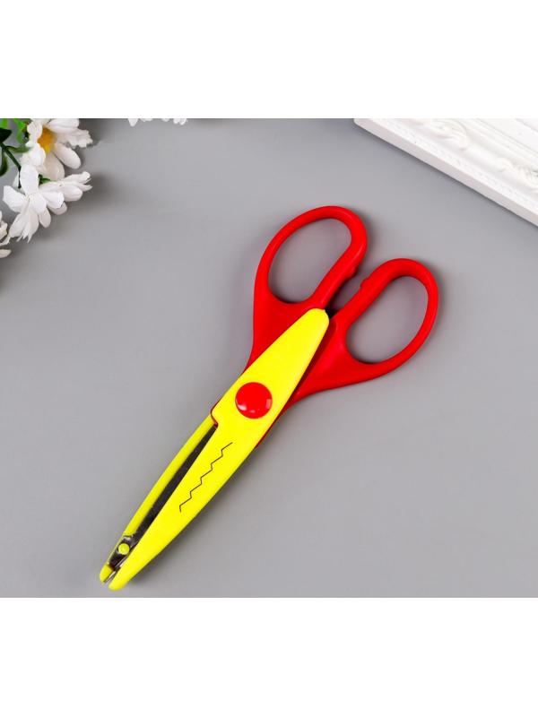 Ножницы рельефные 15,5 см МИКС