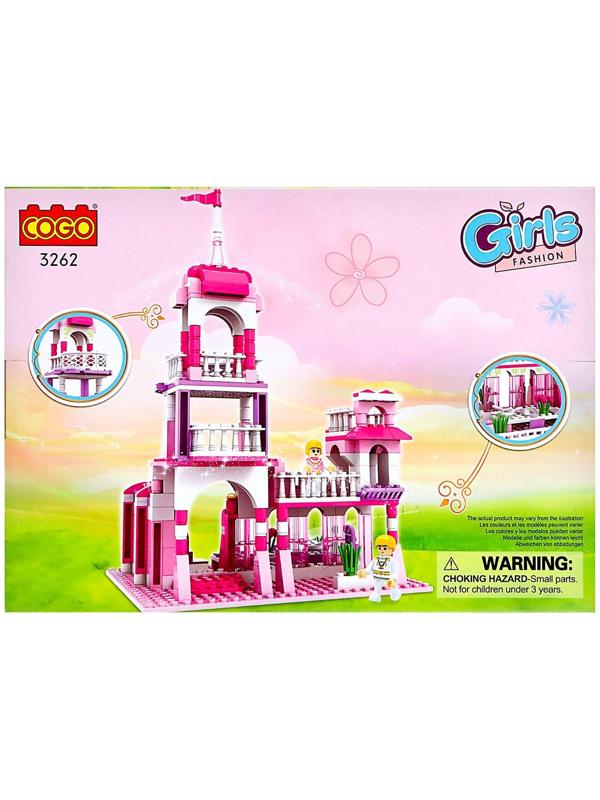 Конструктор «Девчонки: королевская беседка», 254 детали