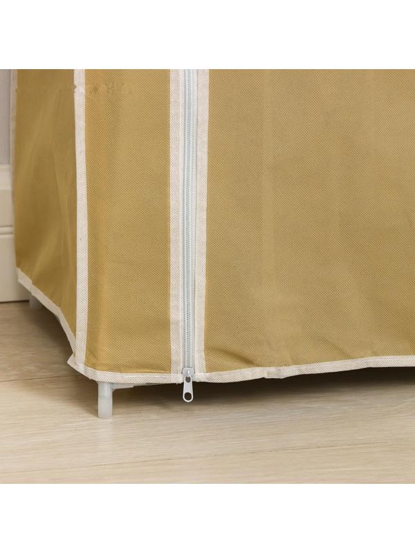 Обувница, 6 ярусов, 60×28×105 см, цвет МИКС