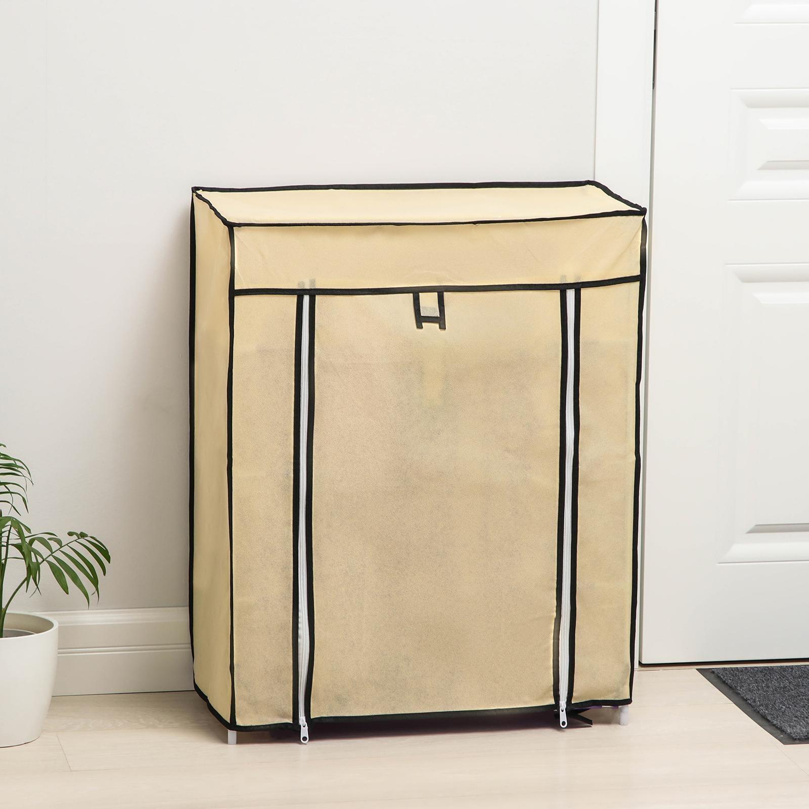 Обувница, 4 яруса, 60×30×72 см. / цвет Микс