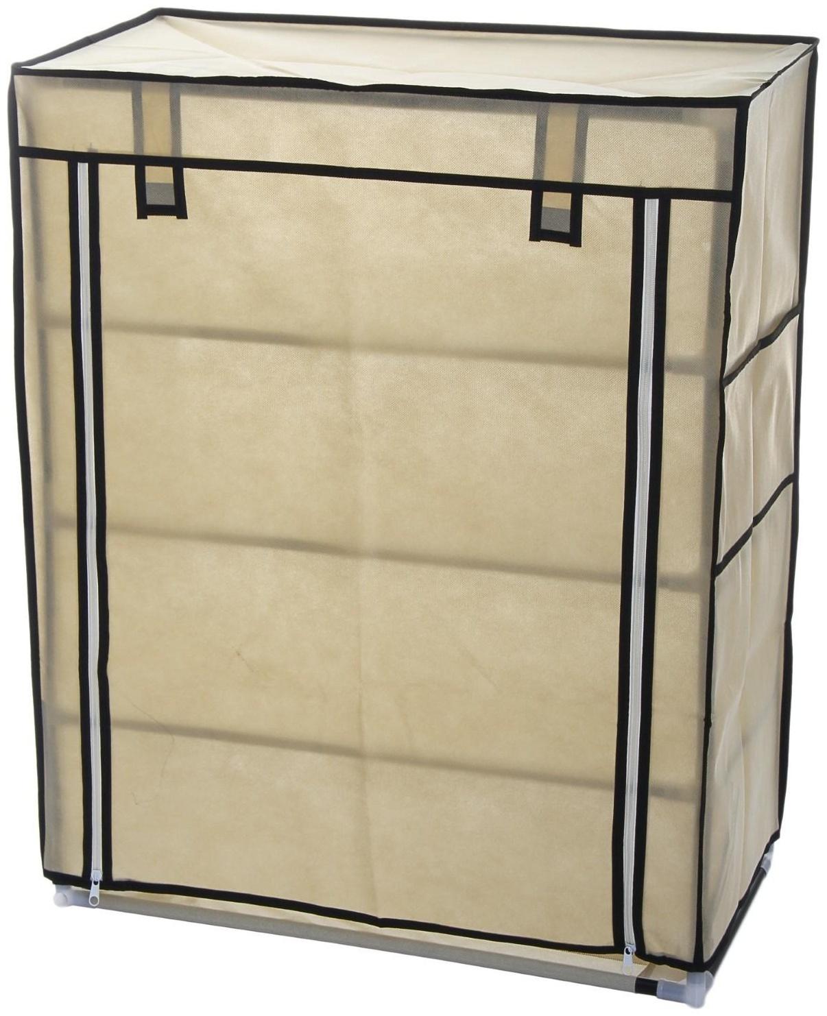 Обувница, 4 яруса, 60×30×72 см. / цвет Микс