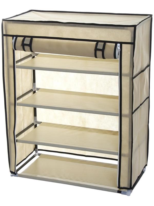 Обувница, 4 яруса, 60×30×72 см. / цвет Микс