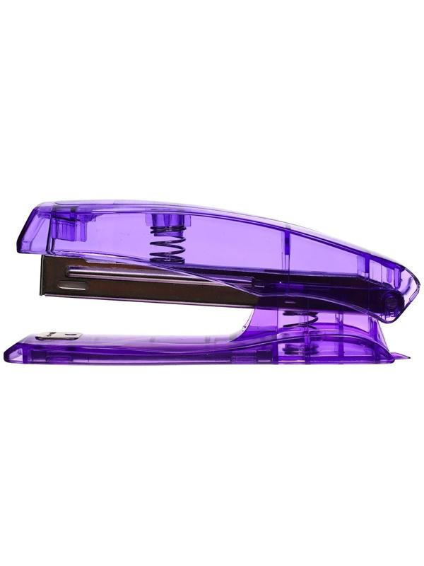 Степлер ErichKrause Elegance № 10, до 20 листов, встроенный антистеплер, МИКС