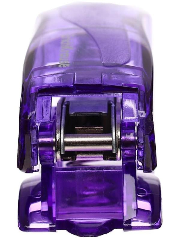 Степлер ErichKrause Elegance № 10, до 20 листов, встроенный антистеплер, МИКС