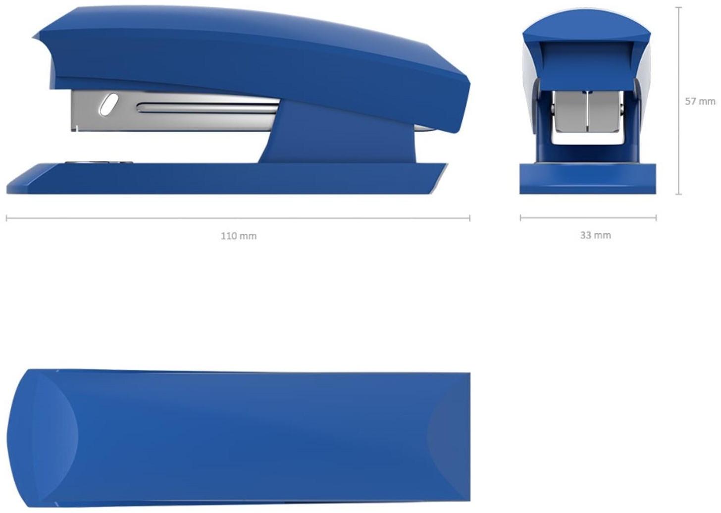 Степлер ErichKrause ECO № 24/6 и 26/6, до 30 листов, микс