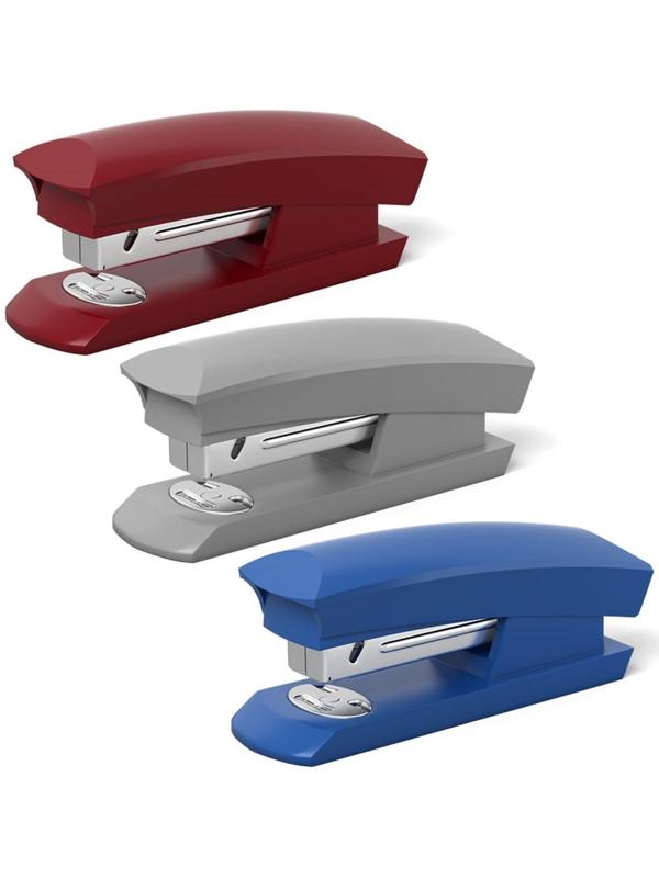 Степлер ErichKrause ECO № 24/6 и 26/6, до 30 листов, микс