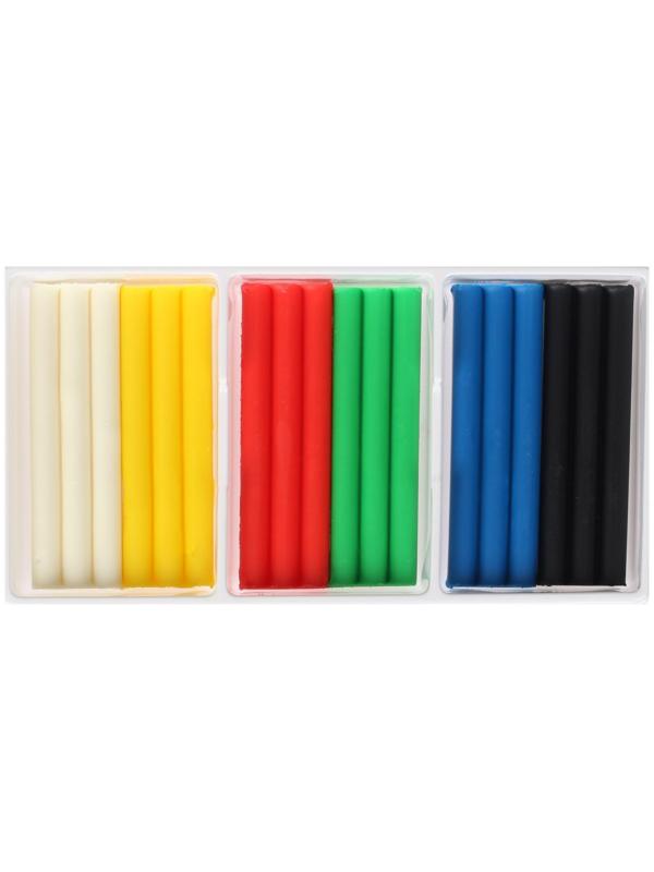 Пластилин мягкий (восковой), 6 цветов, 90 г, 