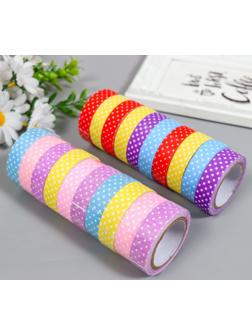 Клейкая лента декоративная текстиль 