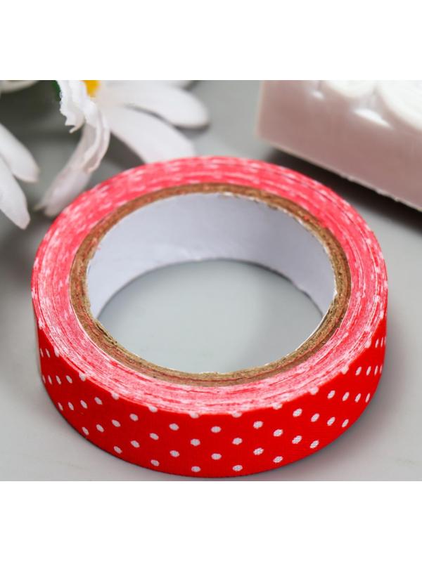 Клейкая лента декоративная текстиль 