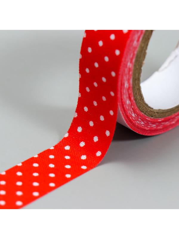 Клейкая лента декоративная текстиль 