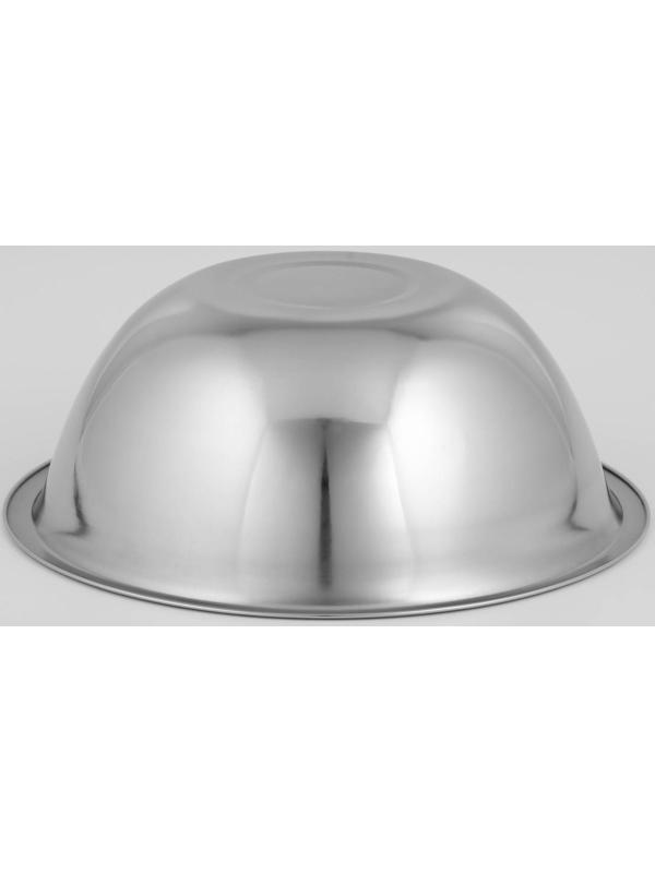 Миска глубокая из нержавеющей стали Доляна, 1,9 л, d=24 см