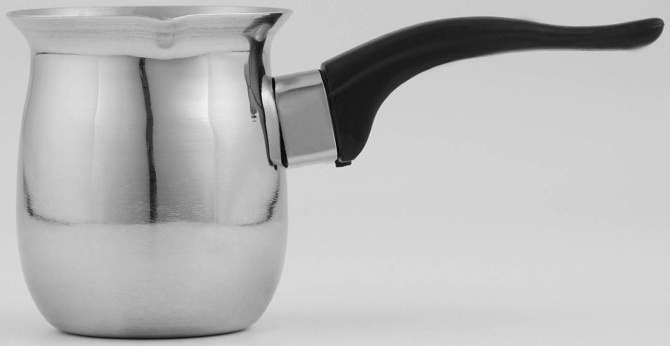 Турка из нержавеющей стали для кофе Доляна, 350 мл