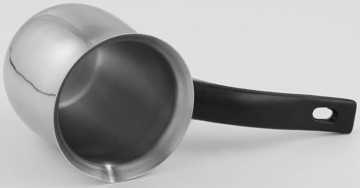 Турка из нержавеющей стали для кофе Доляна, 350 мл