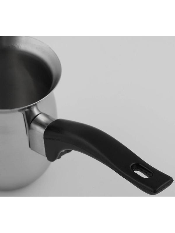 Турка из нержавеющей стали для кофе Доляна, 350 мл