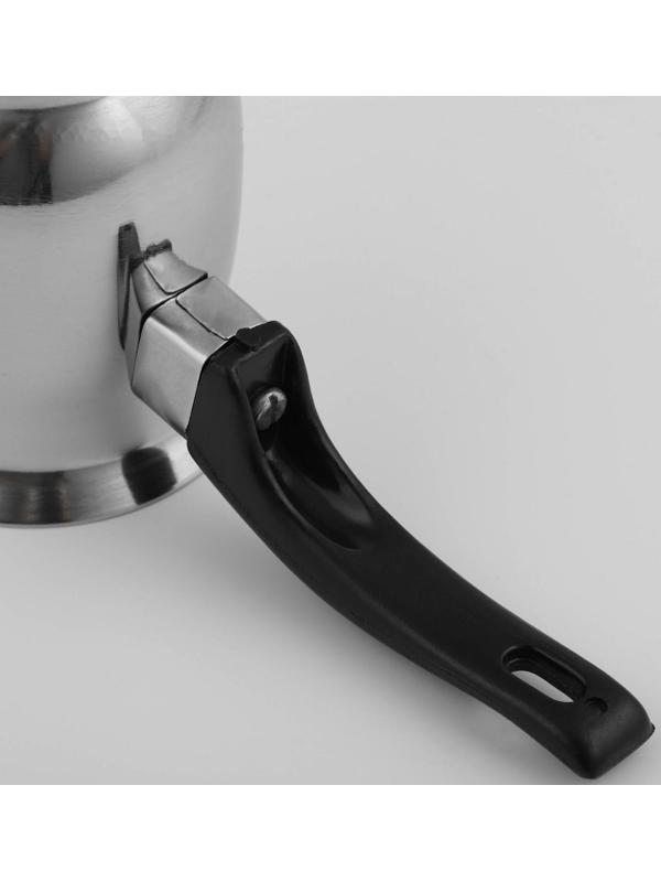 Турка из нержавеющей стали для кофе Доляна, 350 мл