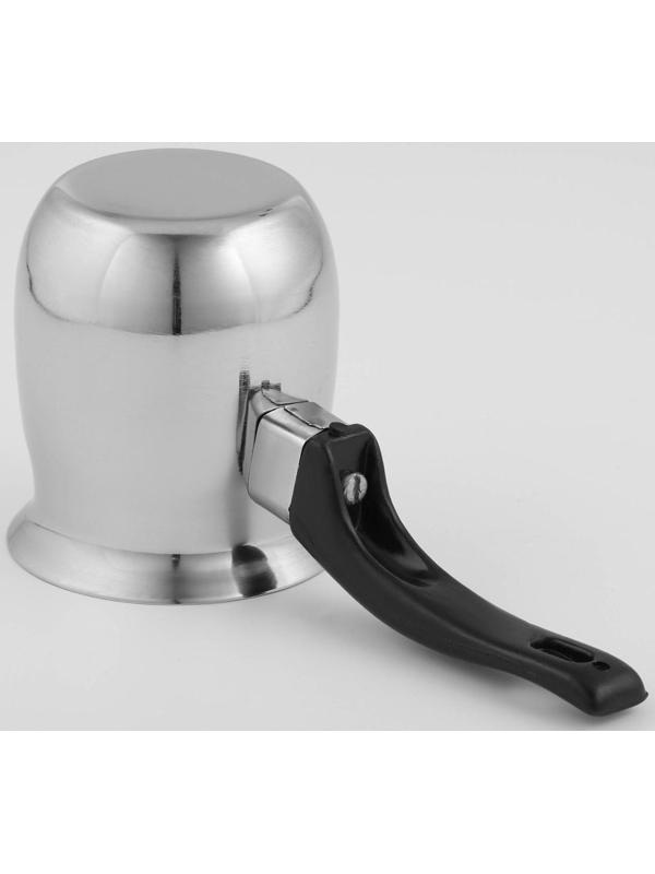 Турка из нержавеющей стали для кофе Доляна, 350 мл