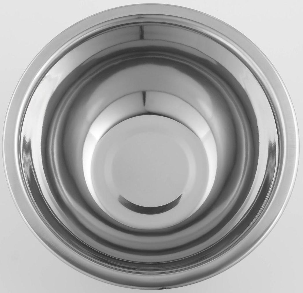 Миска глубокая из нержавеющей стали Доляна, 1,3 л, d=22 см