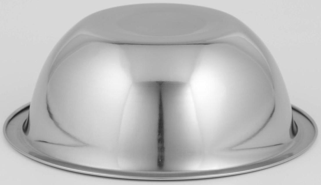 Миска глубокая из нержавеющей стали Доляна, 550 мл, d=16 см