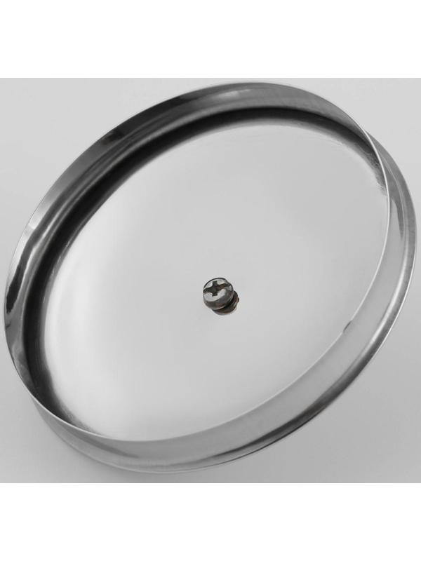 Кружка из нержавеющей стали Доляна «Тарун», 500 мл, 12×9×11 см, с крышкой