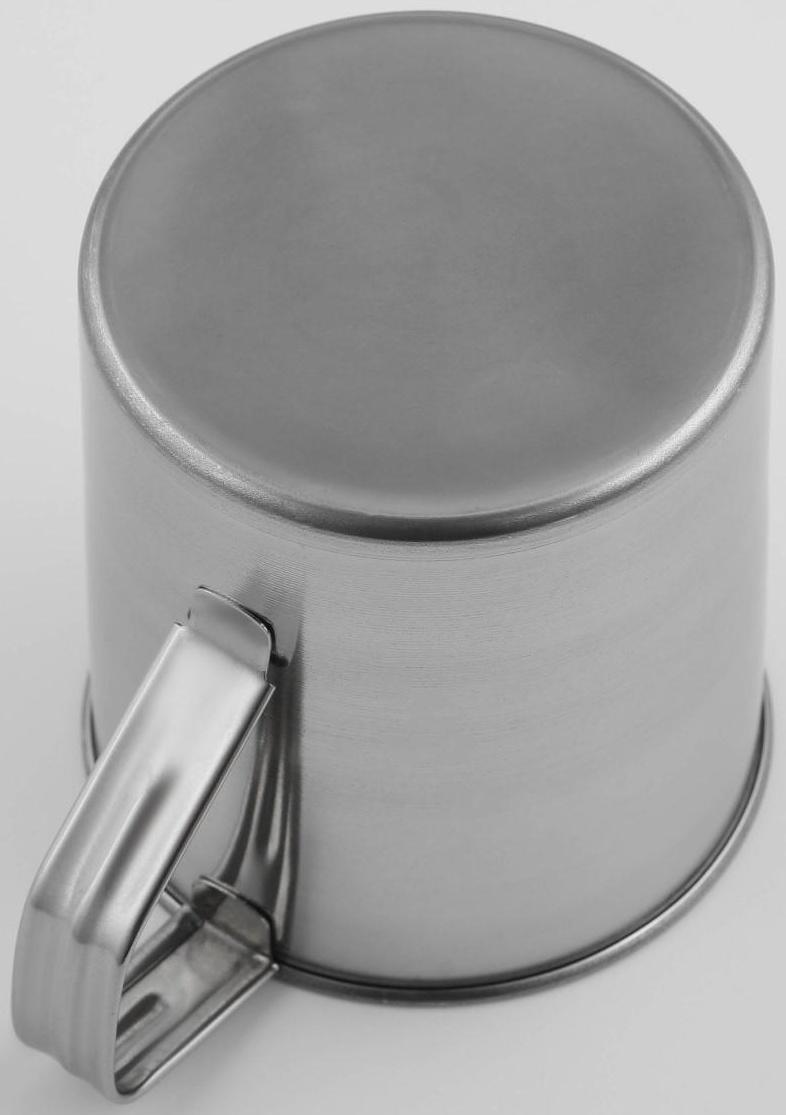 Кружка из нержавеющей стали Доляна, 500 мл, d=9 см
