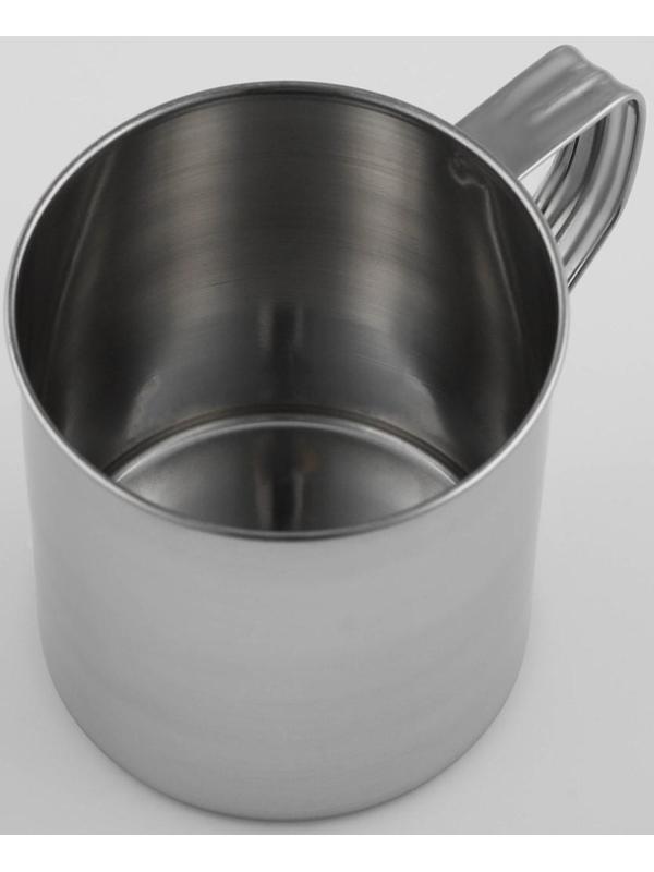 Кружка из нержавеющей стали Доляна, 500 мл, d=9 см