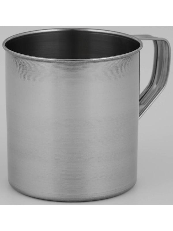 Кружка из нержавеющей стали Доляна, 500 мл, d=9 см