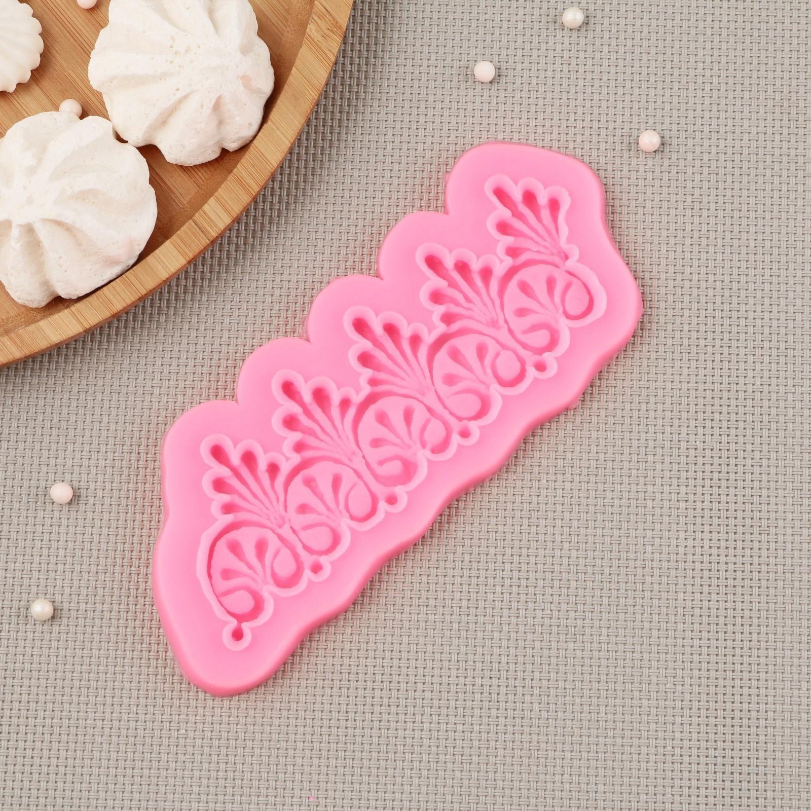 Молд Доляна «Тесьма», 17×6,5 см, цвет МИКС